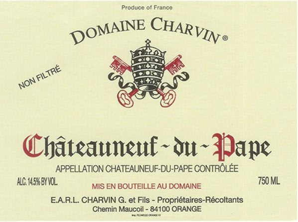 Domaine Charvin Chateauneuf-du-Pape 2022 - 750ml – Redneck Wine