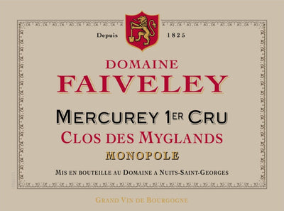 Domaine Faiveley Clos des Myglands Monopole Mercurey 1er Cru 2021 - 750ml