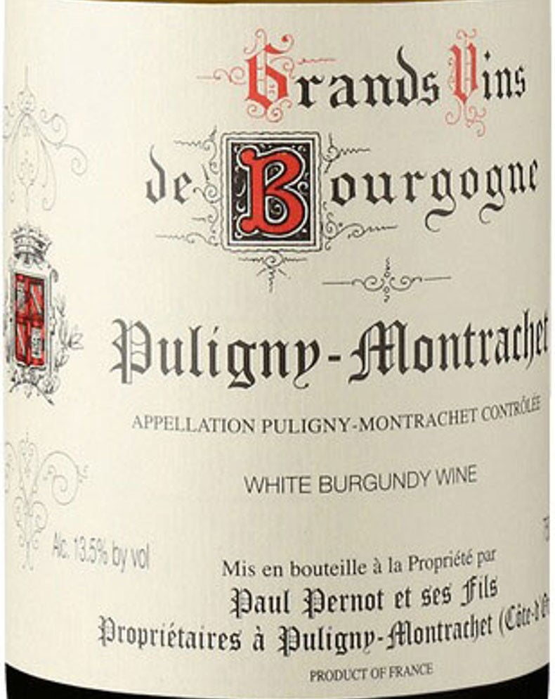 Domaine Paul Pernot Puligny Montrachet 2024 - 750ml – Redneck Wine