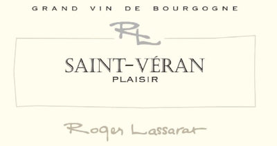 Domaine Roger Lassarat - St. Veran Plaisir 2022 - 750ml