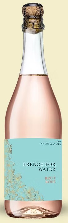 French For Water Columbia Valley Brut Rose 2024 - 750ml – Redneck