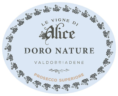 Le Vigne di Alice Doro Brut Nature Prosecco Superiore Valdobbiadene 2022 - 750ml