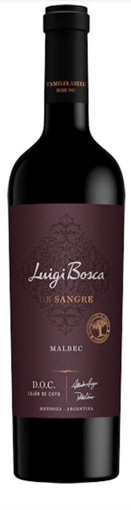 Luigi Bosca de Sangre Malbec Single Vineyard 2021 - 750ml