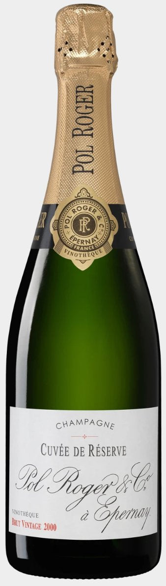 Pol Roger Cuvee de Reserve Vinotheque Brut 2000 - 750ml – Redneck