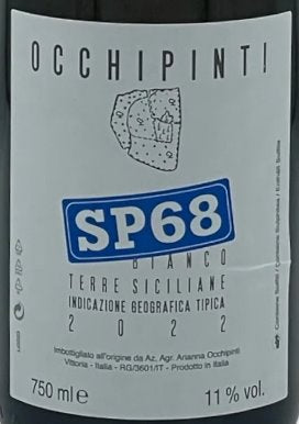 Arianna Occhipinti 'SP68' Bianco 2022 - 750ml