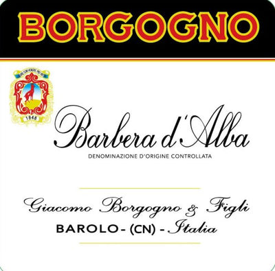 Borgogno Barbera D'Alba 2018 - 750ml