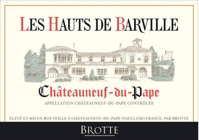 Brotte Les Hauts de Barville CDP Rouge 2019 - 750ml