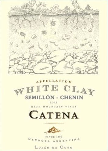 Catena Appellation Luján de Cuyo 'White Clay' White Blend 2022 - 750ml