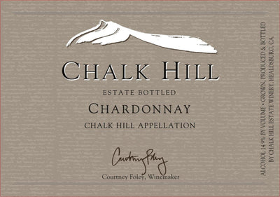 Chalk Hill Estate Chardonnay 2018 -750ml