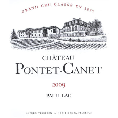 Chateau Pontet Canet Pauillac 2009 - 750ml