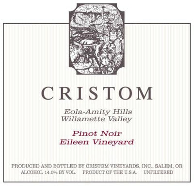 Cristom Eileen Vineyard Pinot Noir 2018 - 750ml