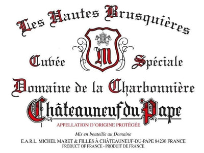 Domaine de la Charbonniere Chateauneuf du Pape 'Cuvee Hautes Brusquieres' 2019 - 750ml