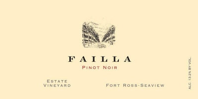Failla Fort Ross-Seaview Pinot Noir 2019 - 750ml