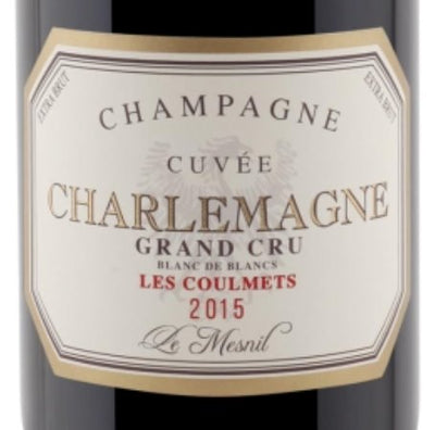 Guy Charlemange Grand Cru Blanc de Blancs Les Coulmets 2015 - 750ml