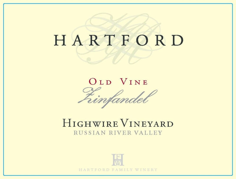 Hartford Highwire Vineyard Zinfandel 2019 - 750ml
