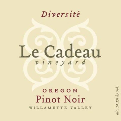 Le Cadeau 'Diversite' Pinot Noir Chehalem Mountains 2018 - 750ml