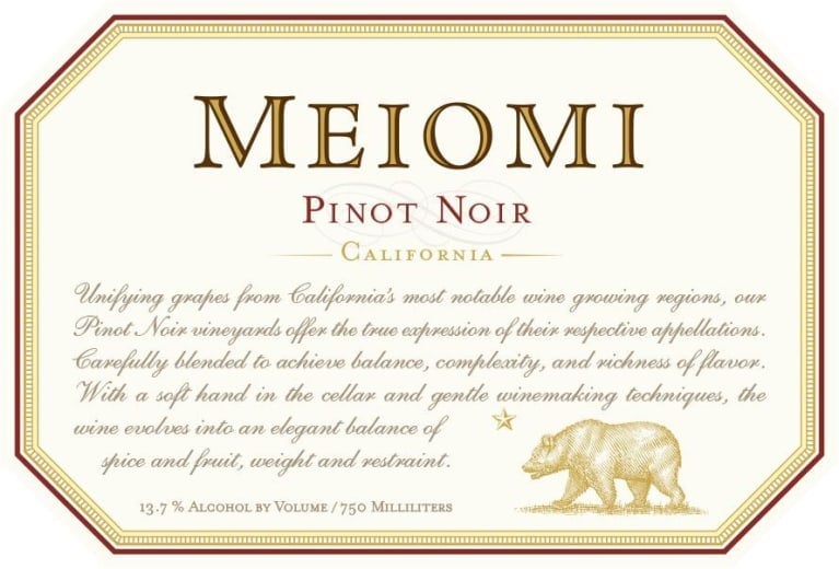 Meiomi Bright Pinot Noir