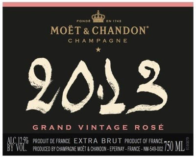 Moet & Chandon Grand Vintage Brut Rose 2013 - 750ml