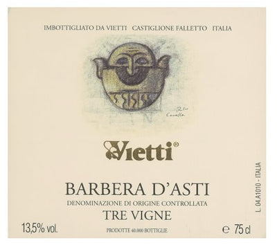 Vietti Barbera d'Asti Tre Vigne 2021 - 750ml
