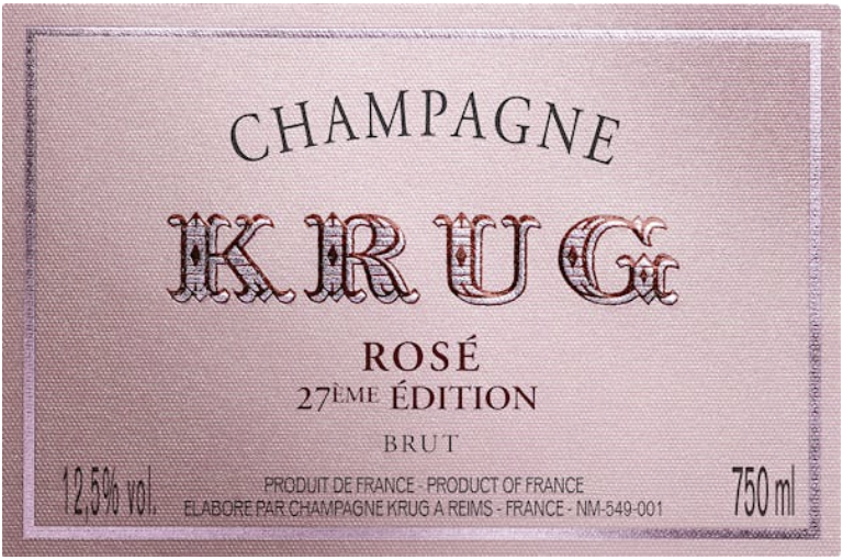 Krug 27th Edition Rose Champagne - 750ml