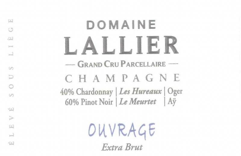 Lallier Ouvrage Grand Cru Extra Brut - 750ml