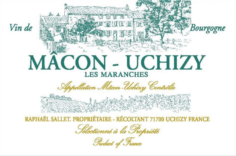 Domaine Raphael Sallet Macon-Uchizy Les Maranches 2023 - 750ml