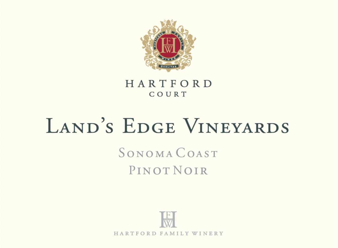 Hartford Court Lands Edge Pinot Noir 2022 - 750ml