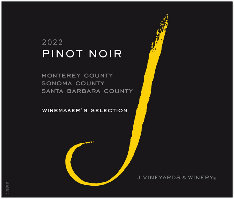 J Vineyards California Pinot Noir 2022 - 375ml