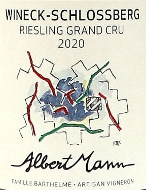 Albert Mann Wineck-Schlossberg Grand Cru Riesling, Alsace 2020 - 750ml