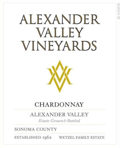 Alexander Valley Vineyards Estate Chardonnay 2019 - 375ml