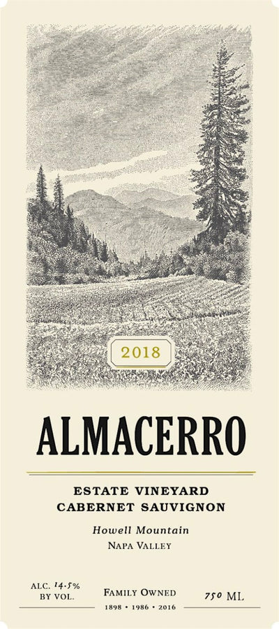 Almacerro Estate Cabernet Sauvignon 2018 - 750ml