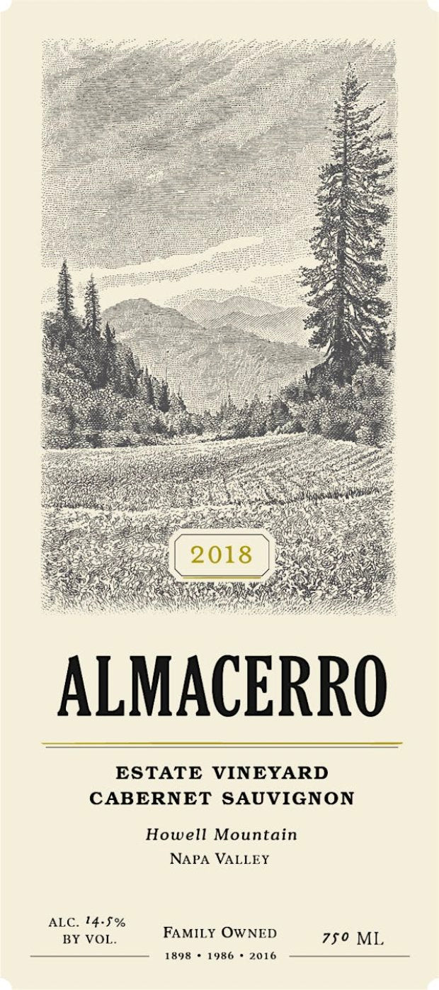 Almacerro Estate Cabernet Sauvignon 2018 - 750ml