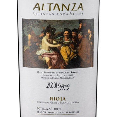 Altanza Artistas Espanoles Diego Velazquez Rioja Reserve 2011 - 750ml