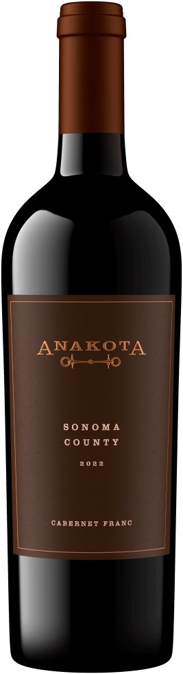 Anakota Sonoma County Cabernet Franc 2022 - 750ml