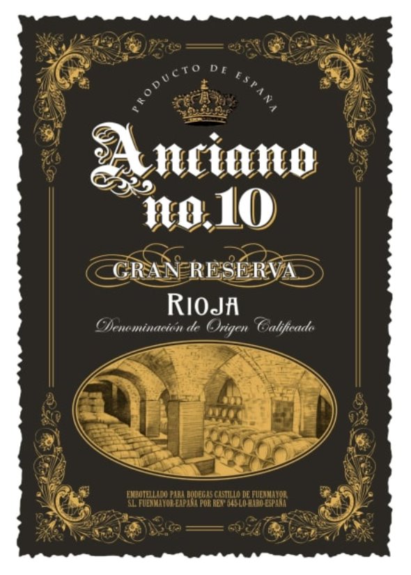 Anciano No.10 Gran Reserva 2016 - 750ml