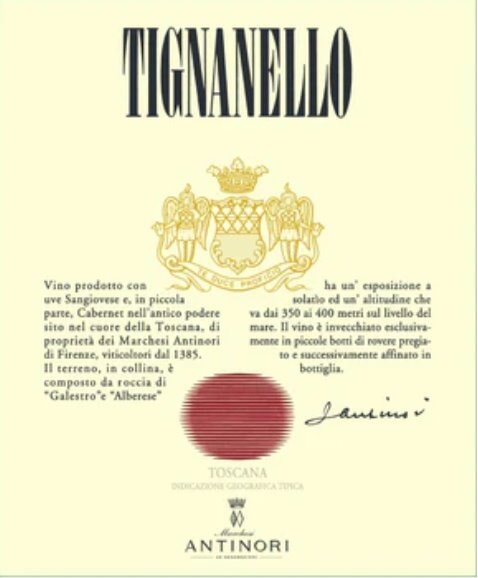 Antinori Tignanello 2021 - 375ml