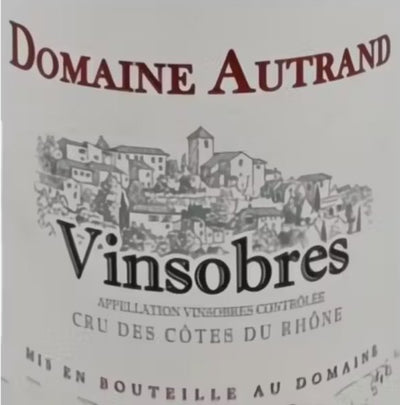 Autrand Cuvee Classique AOC Vinsobres 2022 - 750ml