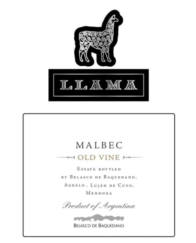 Belasco de Baquedano Llama Malbec 2021 - 750ml