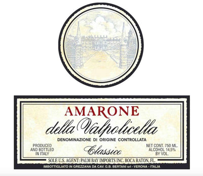 Bertani Amarone Classico 2013 - 750ml