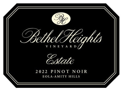 Bethel Heights Estate Pinot Noir 2022 - 750ml