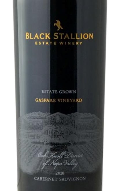 Black Stallion Gaspare Vineyard Napa Cabernet 2020 - 750ml