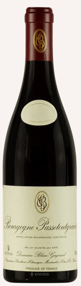Blain Gagnard Bourgogne Passetoutgrain Rouge 2022 - 750ml