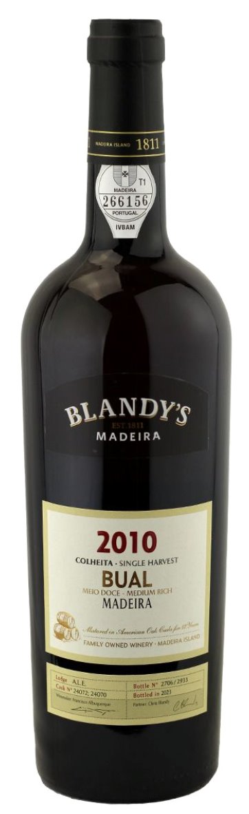 Blandy's Colheita Bual Madeira 2010 - 750ml