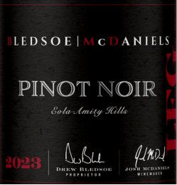 Bledsoe McDaniels LFG Pinot Noir 2023 - 750ml
