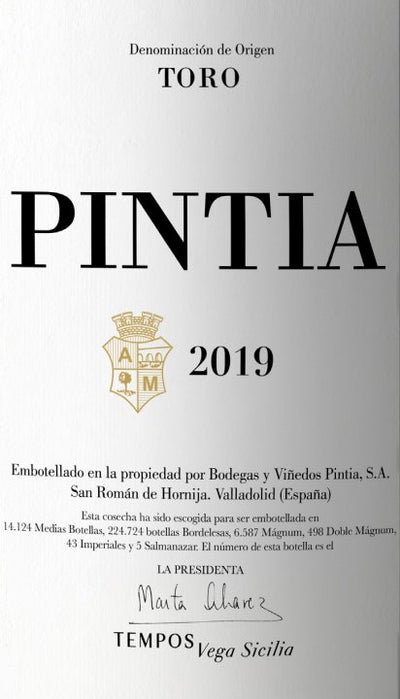 Bodegas y Vinedos Pintia 2019 - 1.5L