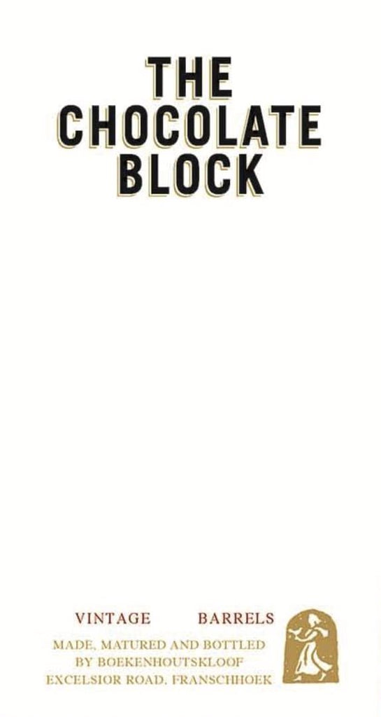 Boekenhoutskloof The Chocolate Block Red Blend 2023 - 750ml
