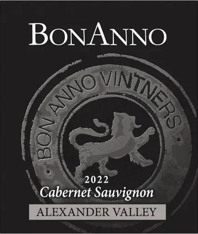 BonAnno Alexander Valley Cabernet Sauvignon 2022 - 750ml