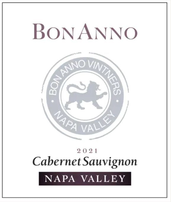 BonAnno Napa Valley Cabernet Sauvignon 2021 - 750ml