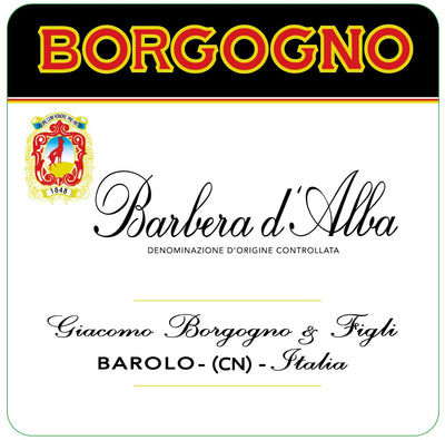 Borgogno Barbera D'Alba 2022 - 750ml