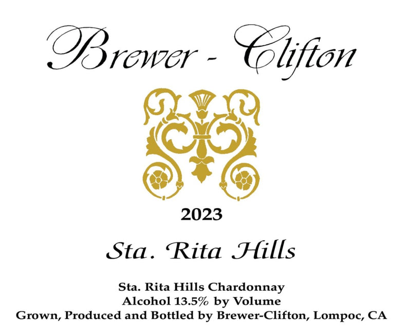Brewer Clifton Sta. Rita Hills Chardonnay 2023 - 750ml